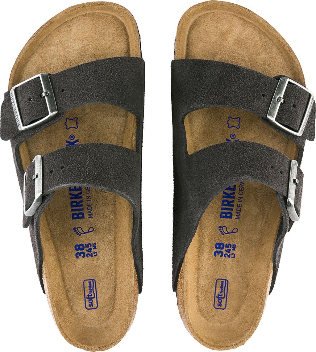 Arizona Soft Footbed Suede Leather Sandals - Unisex|-|Sandales Arizona Lit de pied souple - Unisexe sold by The Last Hunt product image thumbnail 3