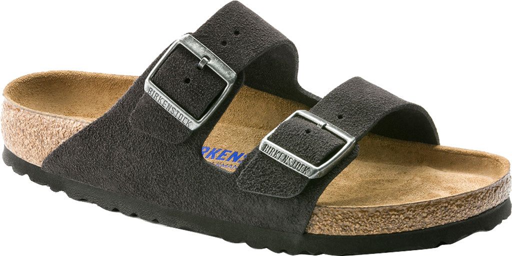 Arizona Soft Footbed Suede Leather Sandals - Unisex|-|Sandales Arizona Lit de pied souple - Unisexe sold by The Last Hunt