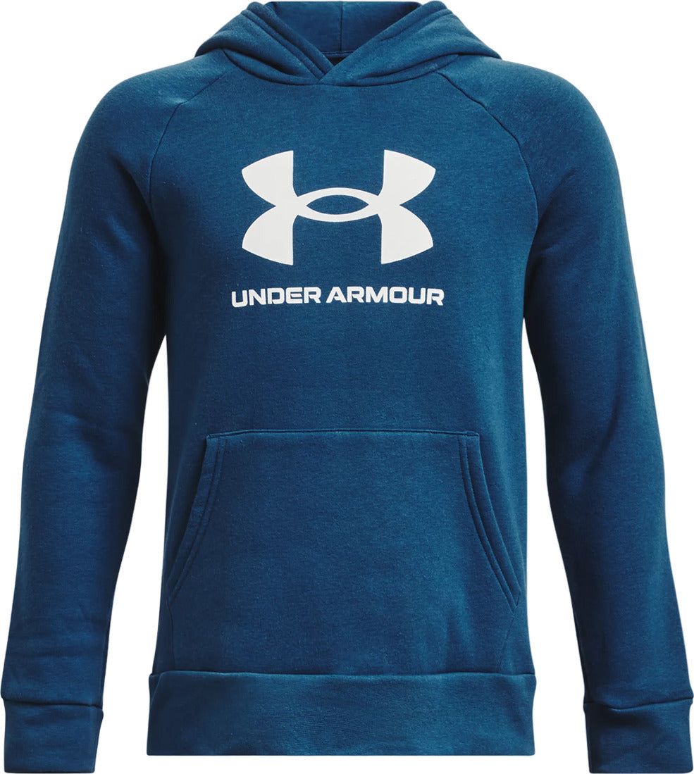 UA Rival Fleece Big Logo Hoodie - Boy|-|Chandail à capuchon UA Rival Fleece Big Logo - Garçon sold by The Last Hunt product image thumbnail 3