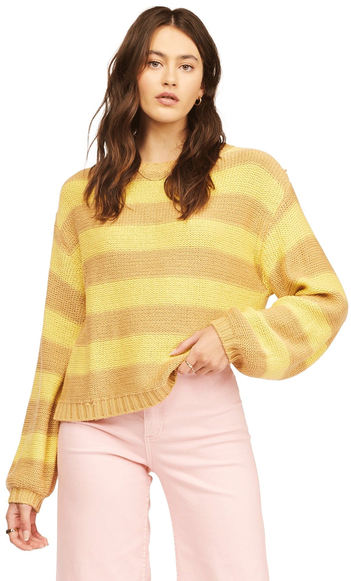 Seeing Double Crop Crewneck Sweater - Women's|-|Seeing Chandail à col rond double court - Femme sold by The Last Hunt product image thumbnail 2