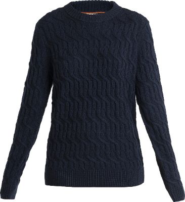 Merino Cable Knit Crewe Sweater - Women's|-|Chandail à col rond en tricot torsadé mérinos - Femme sold by The Last Hunt