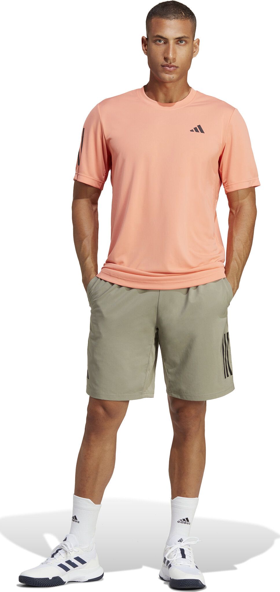 Club 3-Stripes Tennis Shorts - Men's|-|Short de tennis Club 3-Stripes - Homme sold by The Last Hunt product image thumbnail 5