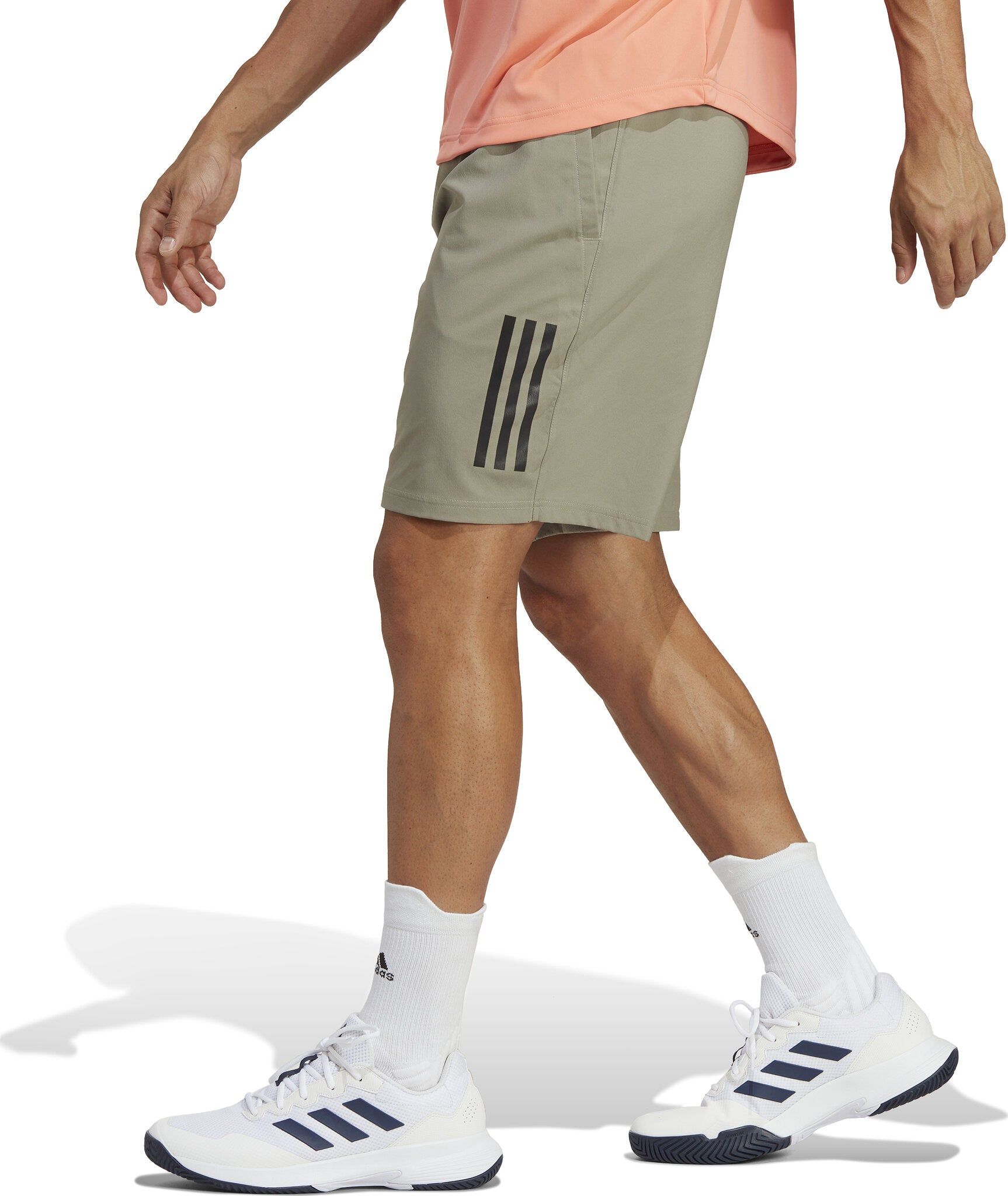 Club 3-Stripes Tennis Shorts - Men's|-|Short de tennis Club 3-Stripes - Homme sold by The Last Hunt product image thumbnail 3
