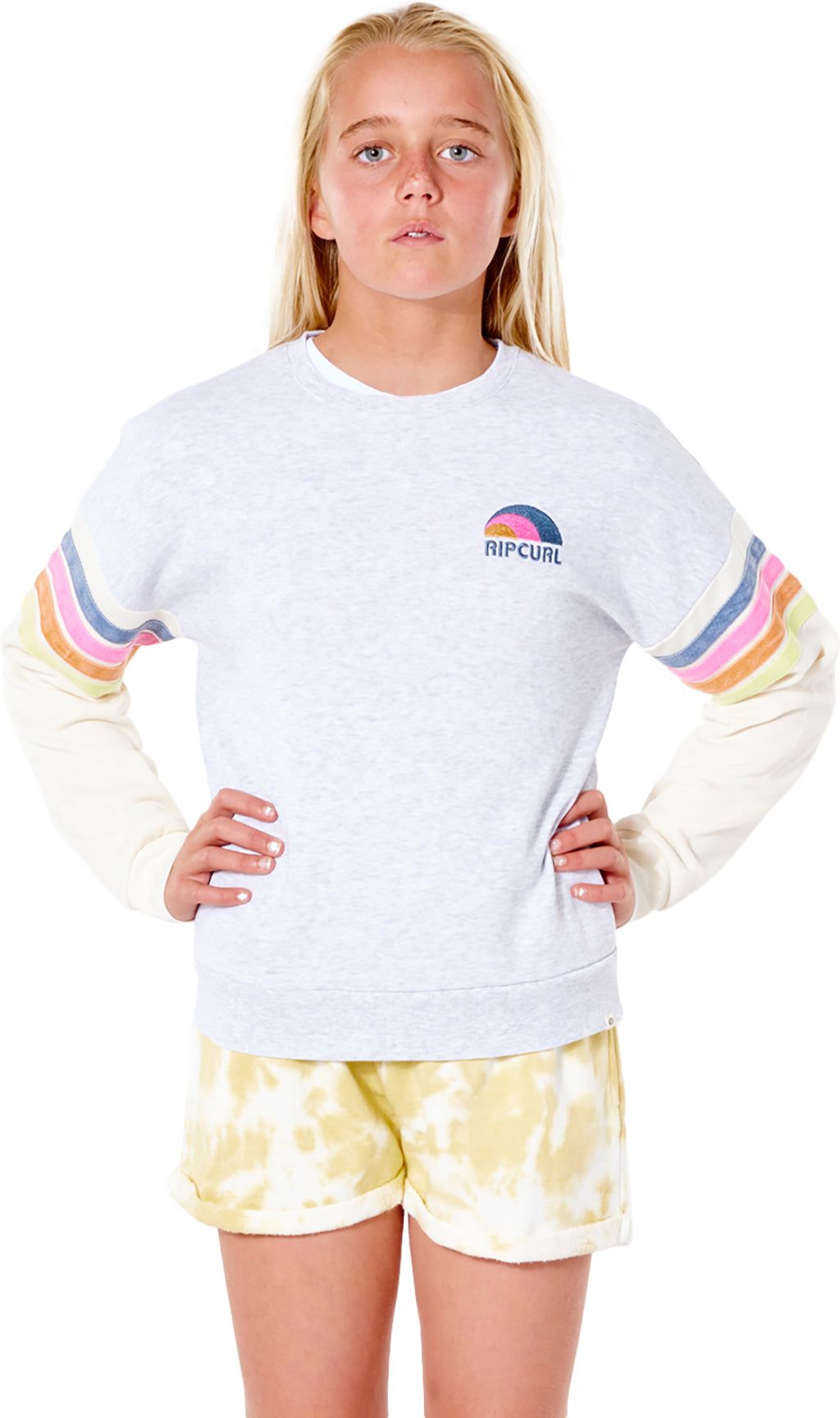 Surf Revival Crew Tee - Girl's|-|T-shirt ras du cou Surf Revival - Fille sold by The Last Hunt