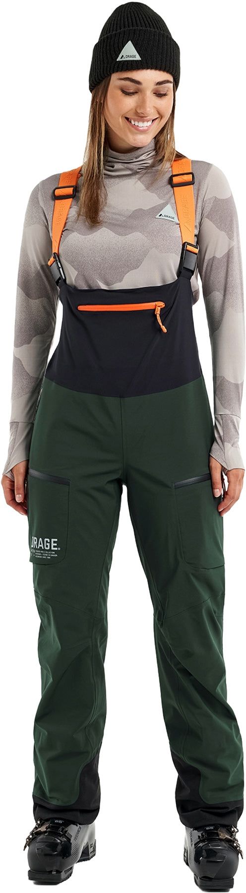 Cliff 3 Layer Bib Pant - Women's|-|Salopette 3 couches Cliff - Femme sold by The Last Hunt