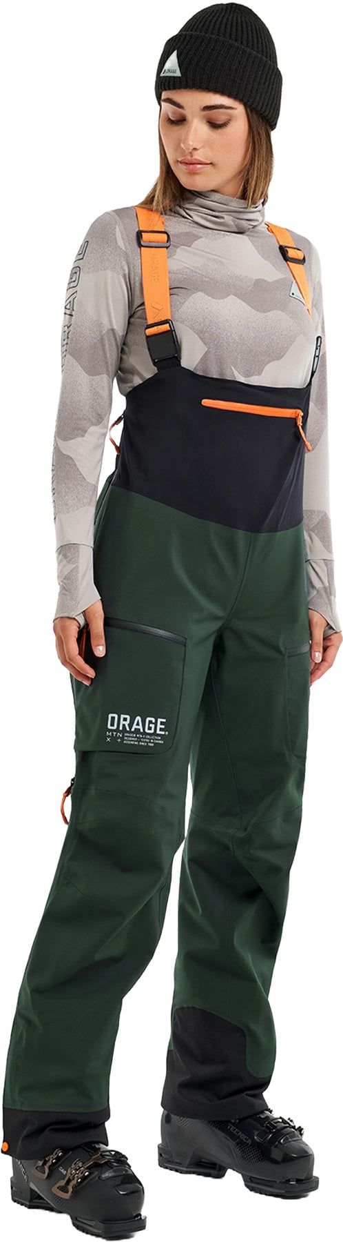 Cliff 3 Layer Bib Pant - Women's|-|Salopette 3 couches Cliff - Femme sold by The Last Hunt product image thumbnail 3