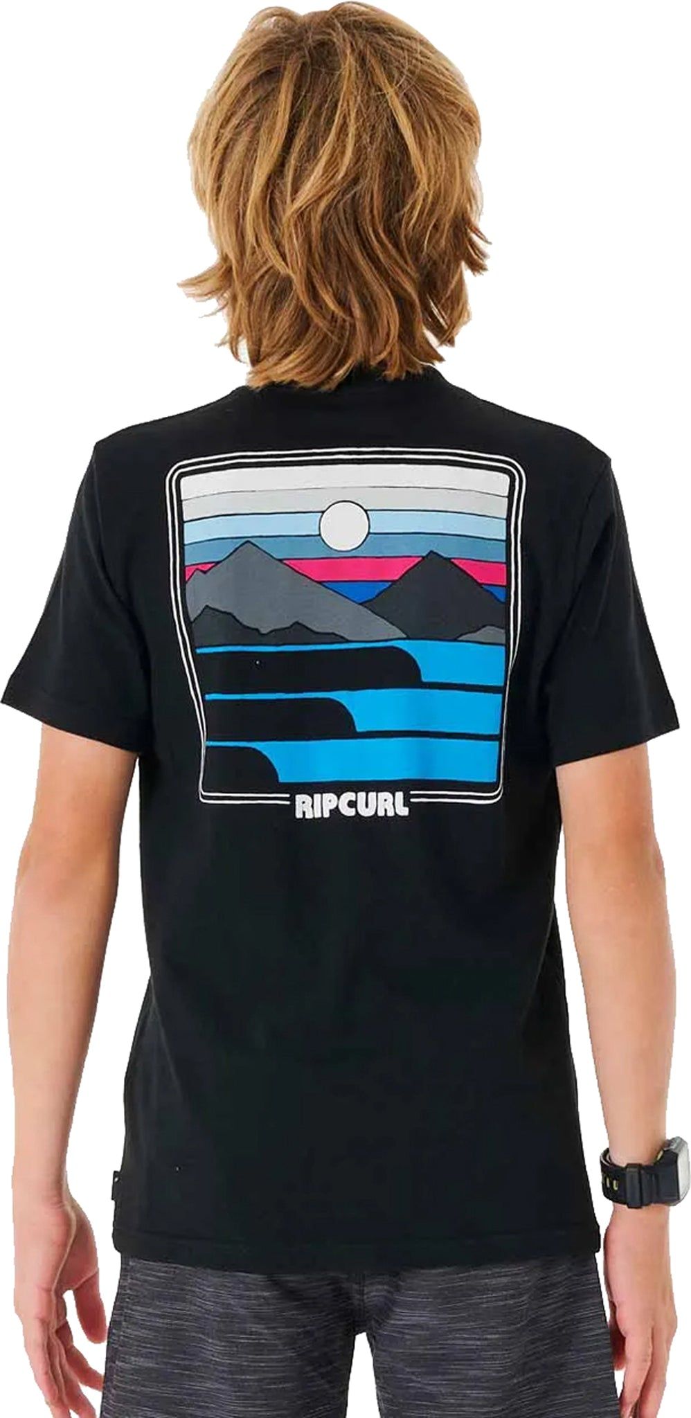 Surf Revivial Sunset Tee - Boys|-|T-shirt Surf Revival Sunset - Garçon sold by The Last Hunt