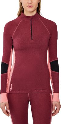 MerinoMix Active Zip Top Base Layer - Women's|-|Haut couche de base à glissière MerinoMix Active - Femme sold by The Last Hunt