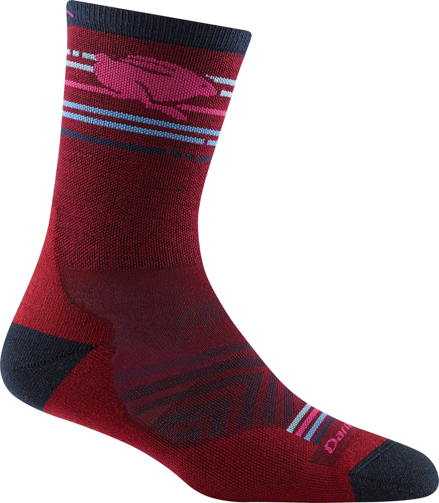 Pacer Micro Crew Ultra-Lightweight Running Socks - Women's|-|Chaussettes de course ultralégères Pacer Micro Crew - Femme sold by The Last Hunt