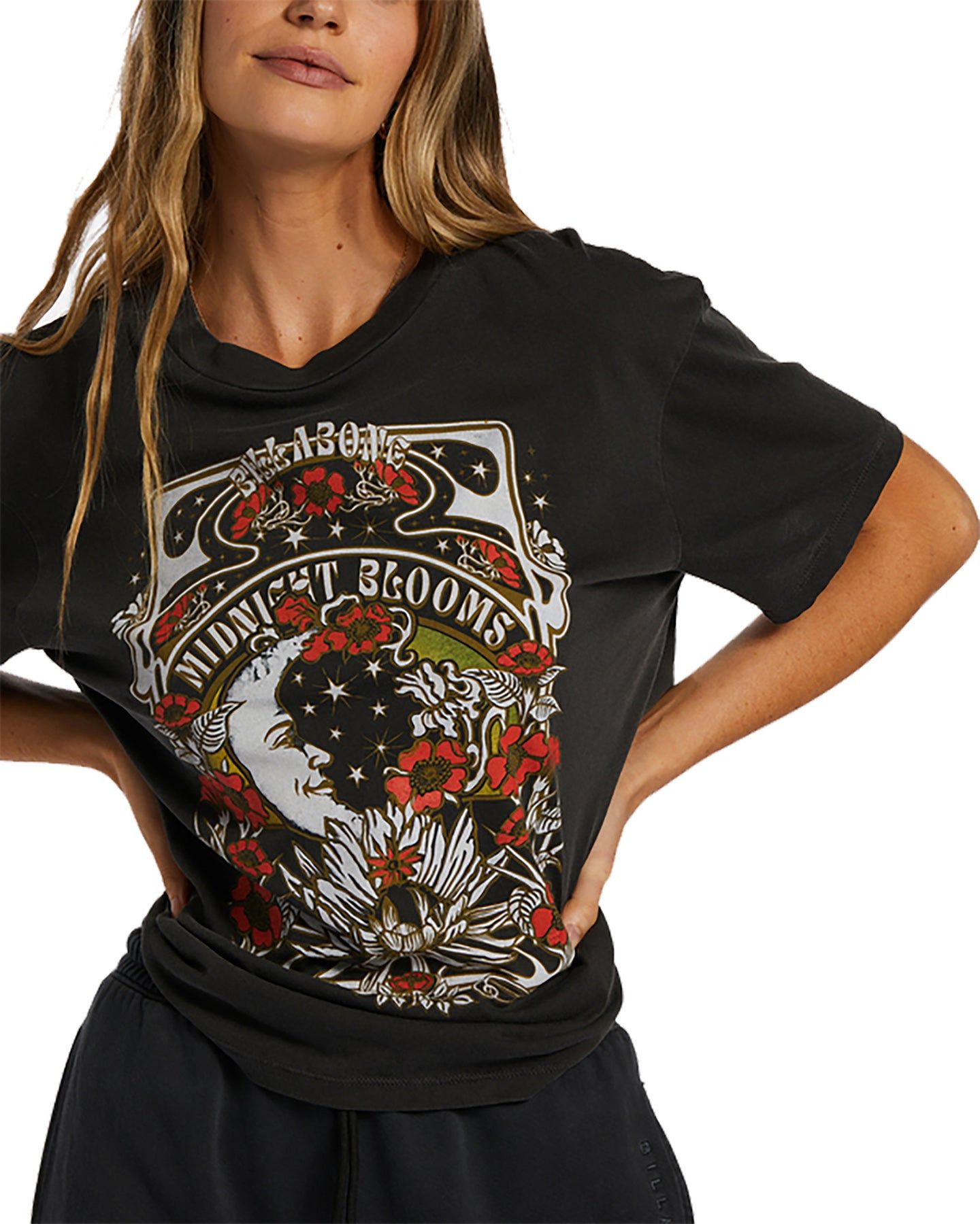 Midnight Blooms Tee - Women's|-|T-shirt Midnight Blooms - Femme sold by The Last Hunt product image thumbnail 3
