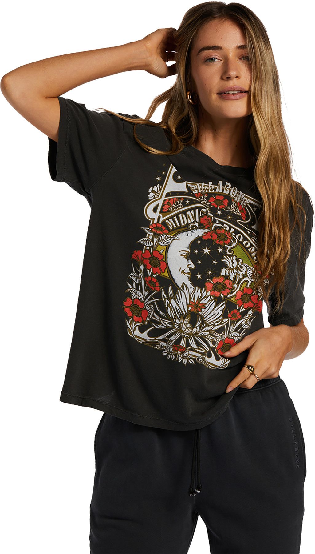 Midnight Blooms Tee - Women's|-|T-shirt Midnight Blooms - Femme sold by The Last Hunt