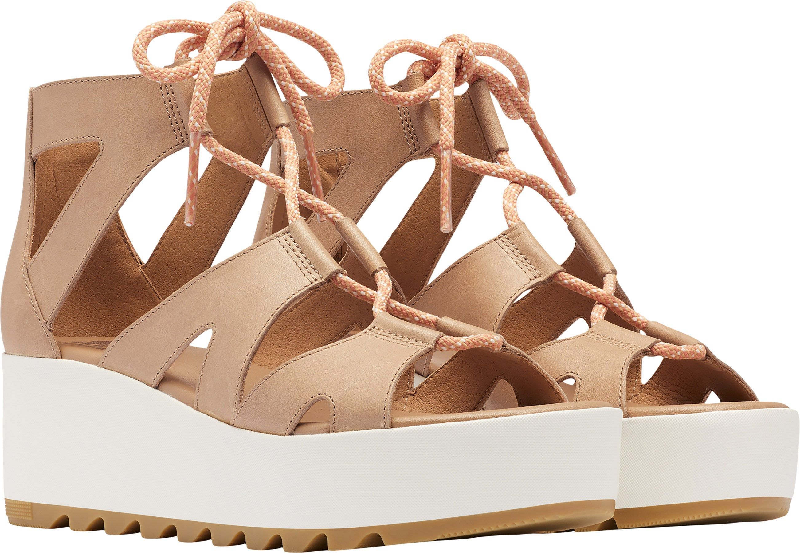 Cameron Flatform Lace Wedge Sandals - Women's|-|Sandales compensées à plateforme Cameron - Femme sold by The Last Hunt product image thumbnail 3