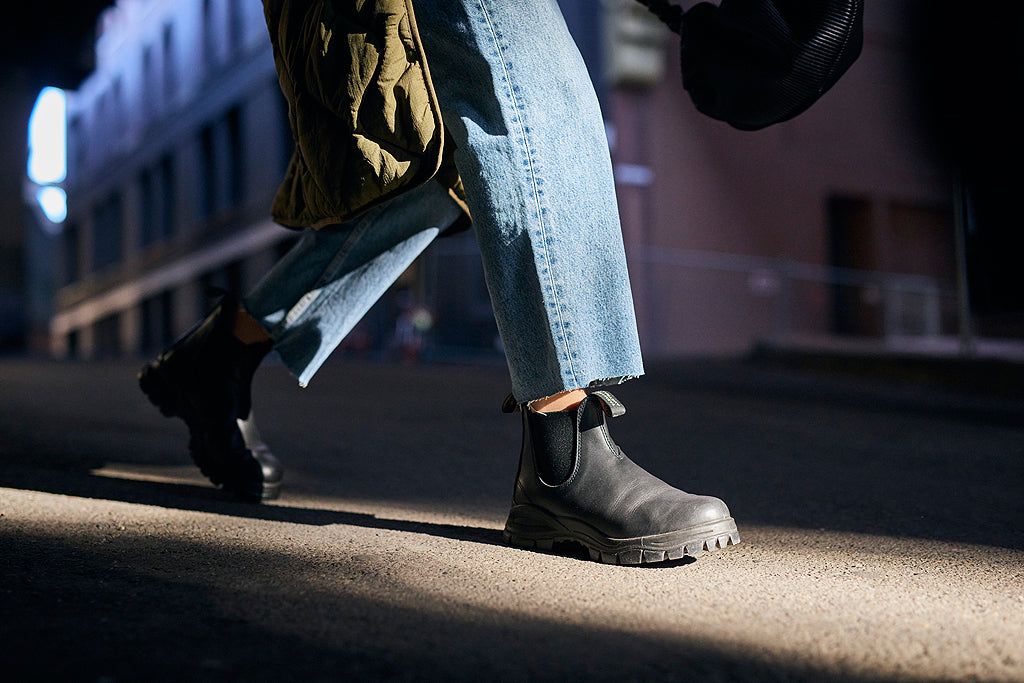 2240 - Lug Sole Black Boots - Unisex|-|2240 - Botte Semelle crantée noir - Unisexe sold by The Last Hunt product image thumbnail 4