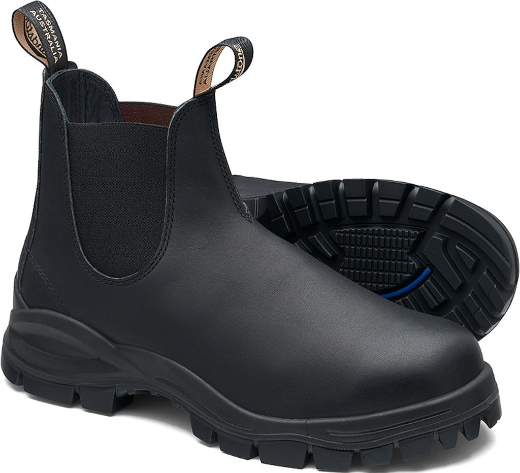 2240 - Lug Sole Black Boots - Unisex|-|2240 - Botte Semelle crantée noir - Unisexe sold by The Last Hunt product image thumbnail 2