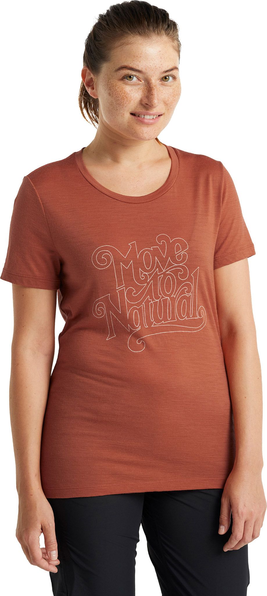 Merino Tech Lite II Move to Natural Short Sleeve T-Shirt - Women's|-|T-shirt à manches courtes Move to Natural de Merino Tech Lite II - Femme sold by The Last Hunt product image thumbnail 4