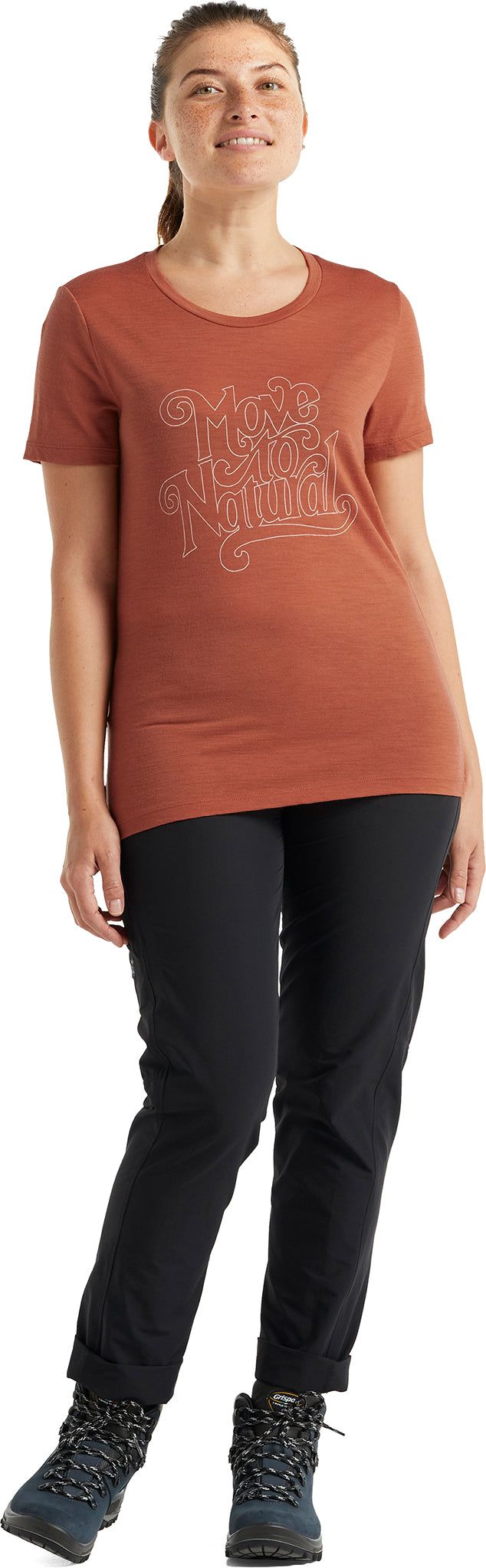 Merino Tech Lite II Move to Natural Short Sleeve T-Shirt - Women's|-|T-shirt à manches courtes Move to Natural de Merino Tech Lite II - Femme sold by The Last Hunt product image thumbnail 5