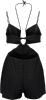 Knitted Lace Romper - Women's|-|Combishort en dentelle tricotée - Femme sold by The Last Hunt