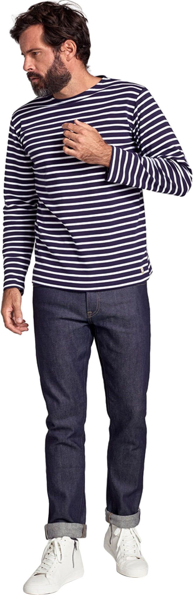 Houat Breton Striped Jersey - Men's|-|Marinière Houat - Homme sold by The Last Hunt product image thumbnail 4