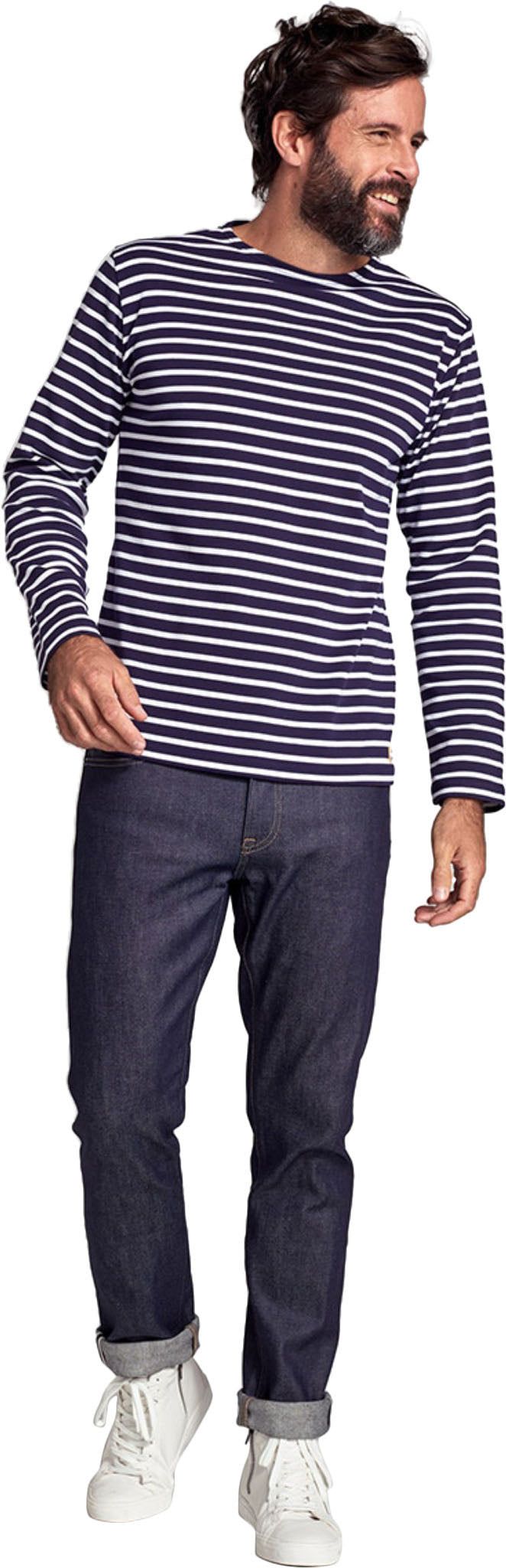 Houat Breton Striped Jersey - Men's|-|Marinière Houat - Homme sold by The Last Hunt product image thumbnail 2