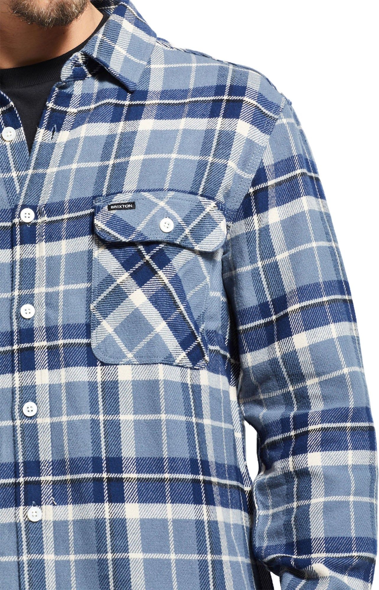 Bowery Long Sleeve Flannel Shirt - Men's|-|Chemise en flanelle à manches longues Bowery - Homme sold by The Last Hunt product image thumbnail 5