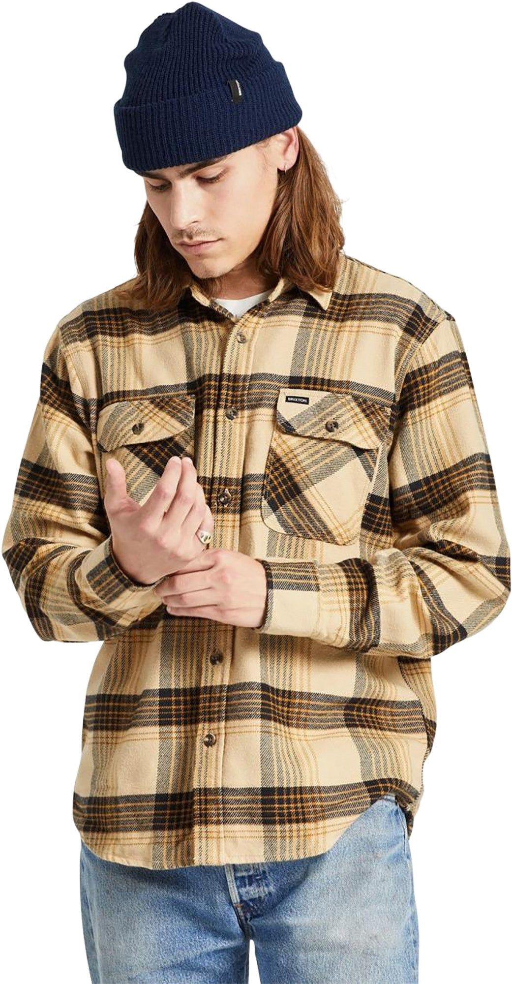 Bowery Long Sleeve Flannel Shirt - Men's|-|Chemise en flanelle à manches longues Bowery - Homme sold by The Last Hunt product image thumbnail 3