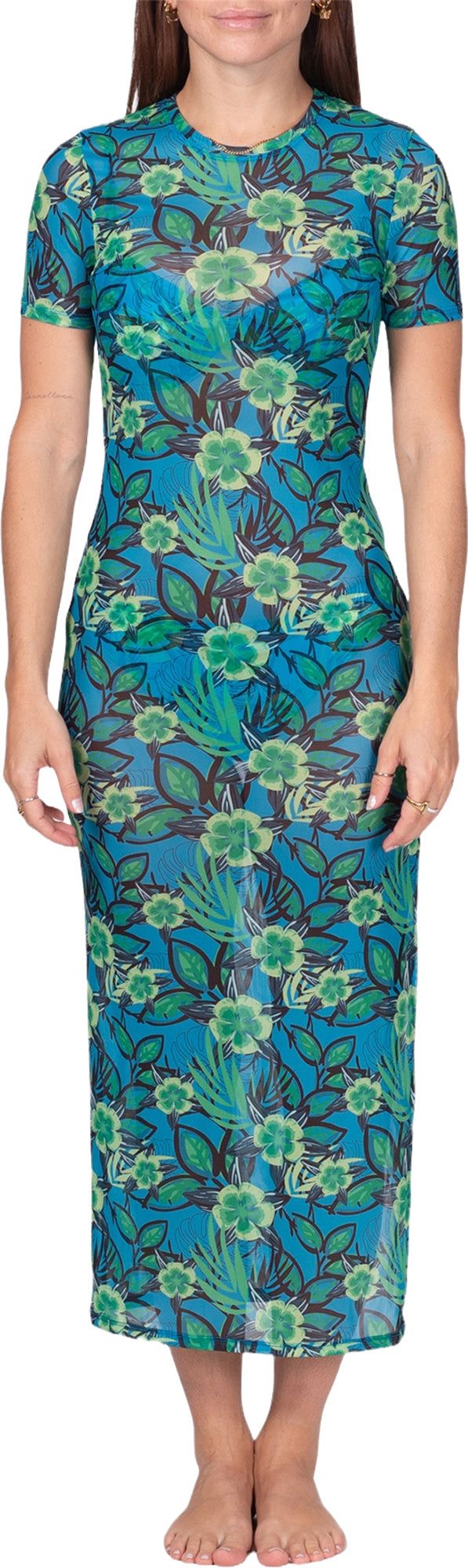 Mesh Maxi Dress - Women's|-|Robe longue en maille - Femme sold by The Last Hunt