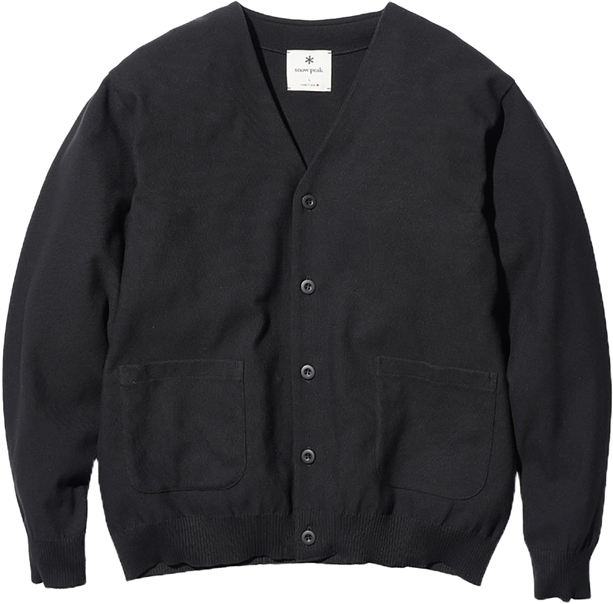 Cotton Polyester Knit Cardigan - Unisex|-|Cardigan en tricot coton et polyester - Unisexe sold by The Last Hunt