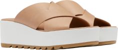 Cameron Flatform Mule Wedge Sandals - Women's|-|Sandales compensées mules plates Cameron - Femme sold by The Last Hunt