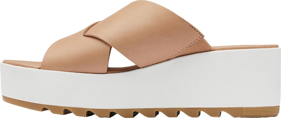 Cameron Flatform Mule Wedge Sandals - Women's|-|Sandales compensées mules plates Cameron - Femme sold by The Last Hunt