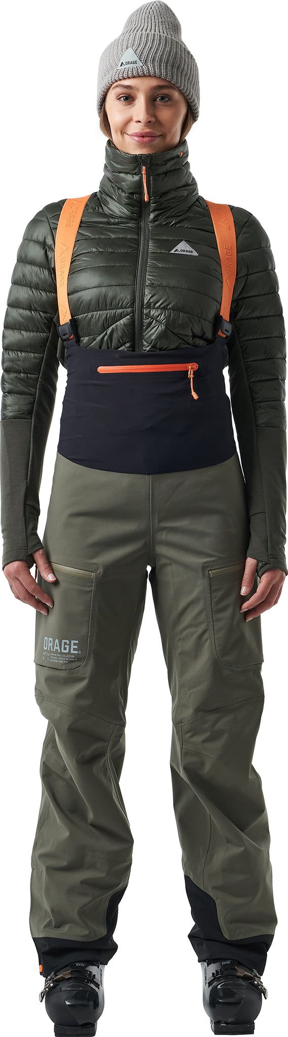 Cliff 3 Layer Bib - Women's|-|Salopette 3 couches Cliff - Femme sold by The Last Hunt