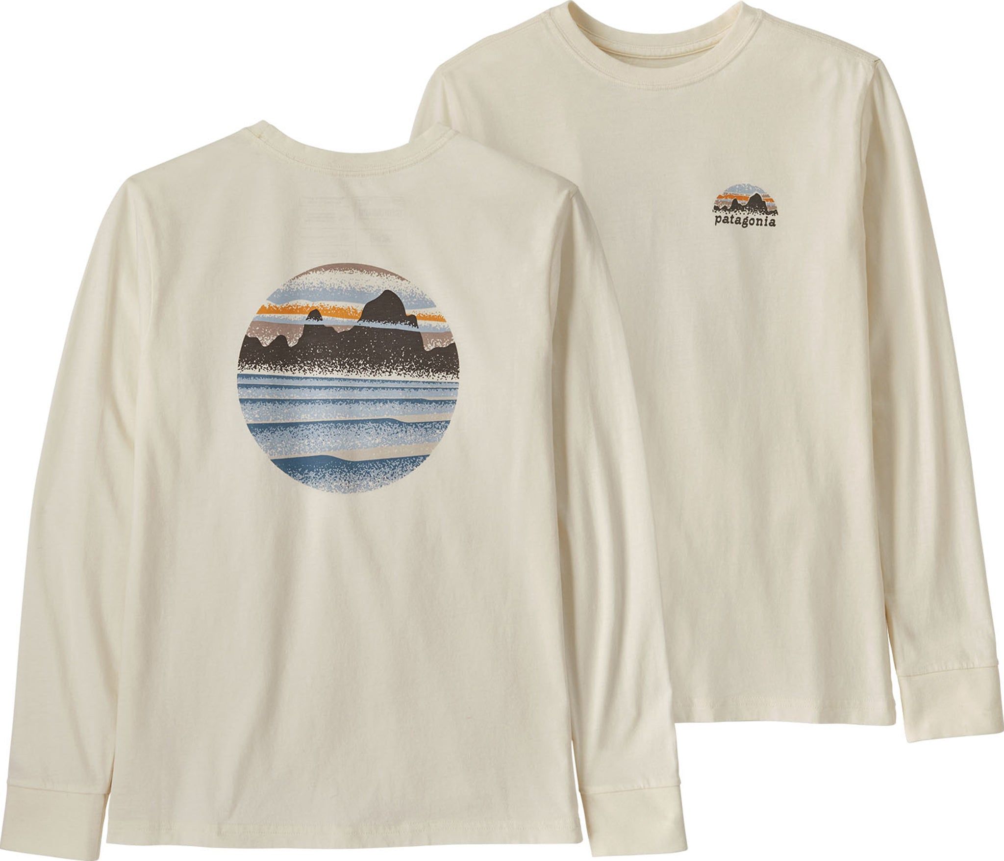 Regenerative Organic Certified Cotton Long Sleeve Graphic T-Shirt - Boys|-|T-shirt graphique à manches longues en coton Regenerative Organic Certified - Garçon sold by The Last Hunt