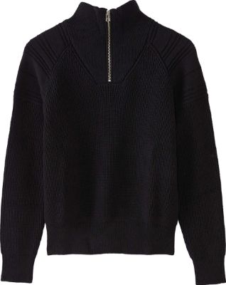 Half-Zip Mockneck Sweater - Women's|-|Chandail à demi-glissière et col montant - Femme sold by The Last Hunt