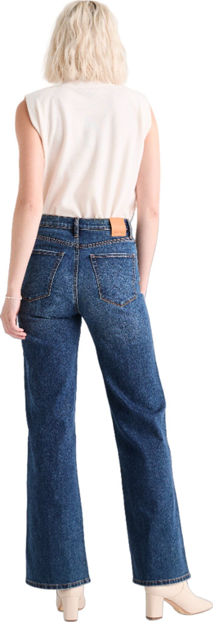 Midweight Performance Denim Wide Leg Jean - Women's|-|Jean à jambe large en denim Performance d'épaisseur moyenne - Femme sold by The Last Hunt product image thumbnail 5