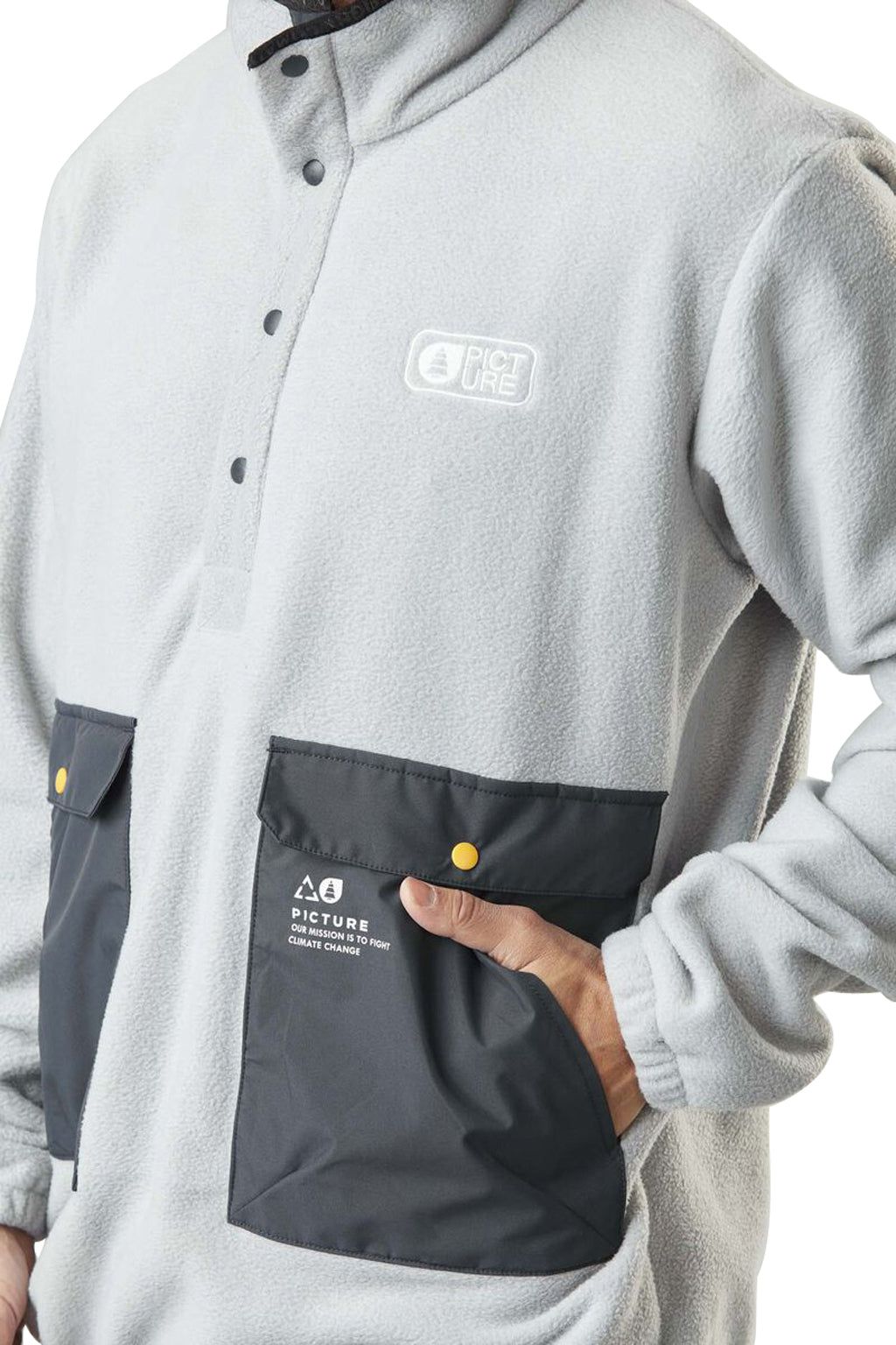 Takys 1/4 Snap-Neck Fleece Pullover - Men's|-|Chandail en molleton avec patte 1/4 à boutons-pression Takys - Homme sold by The Last Hunt product image thumbnail 3