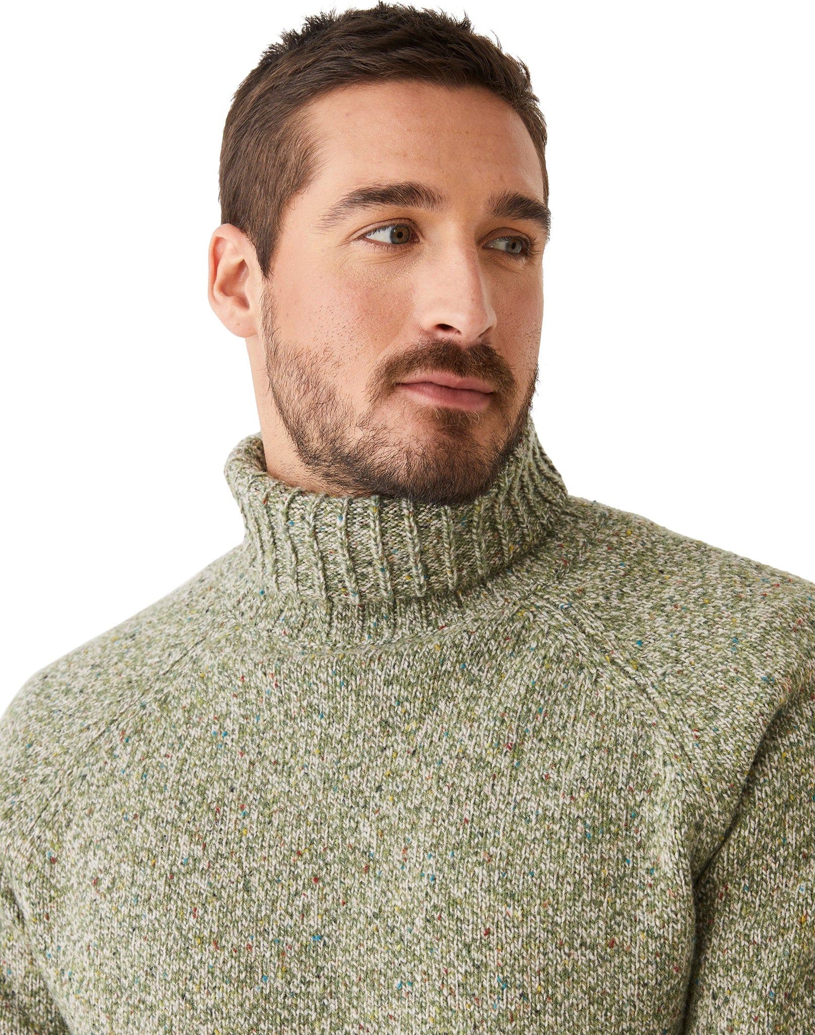 Donegal Turtleneck Sweater - Men's|-|Chandail à col roulé Donegal - Homme sold by The Last Hunt product image thumbnail 3