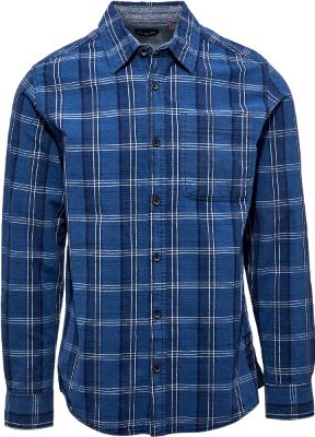 Plaid Button-Front Shirt - Men's|-|Chemise boutonnée à carreaux - Homme sold by The Last Hunt