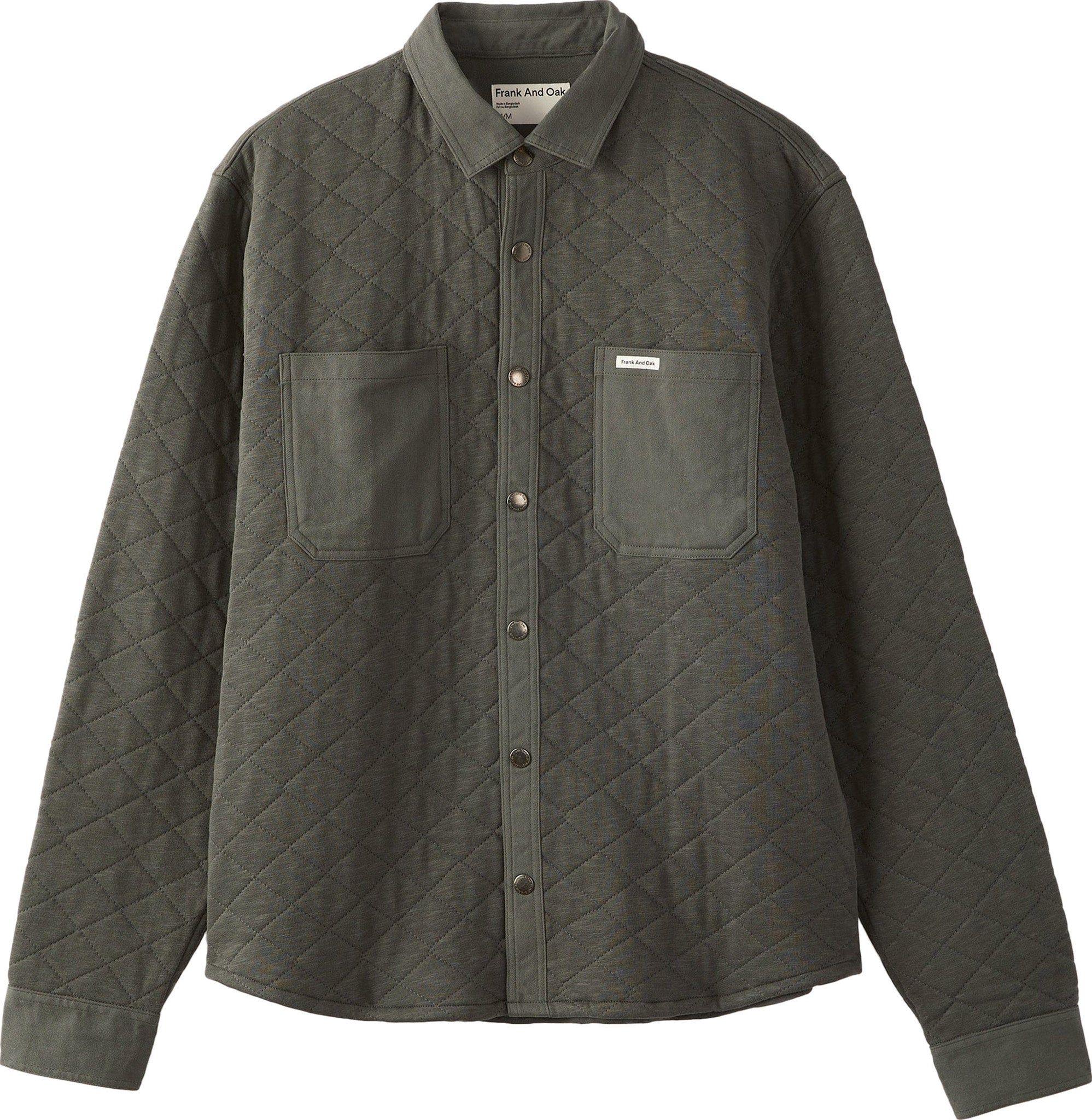 Quilted Overshirt - Men's|-|Surchemise matelassée - Homme sold by The Last Hunt
