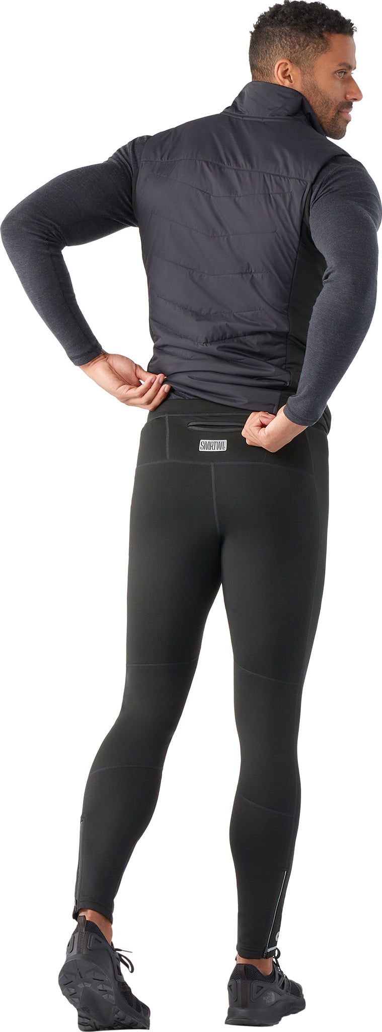 Active Fleece Wind Tights - Men’s|-|Collant coupe-vent en molleton Active - Homme sold by The Last Hunt product image thumbnail 4