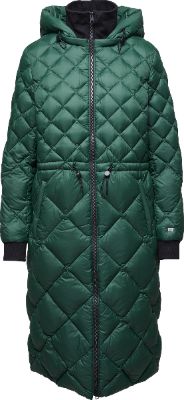 Aime Sustainable Calf-Length Lightweight Down Coat with Hood - Women's|-|Manteau aux mollets en duvet léger durable avec capuchon Aime - Femme sold by The Last Hunt