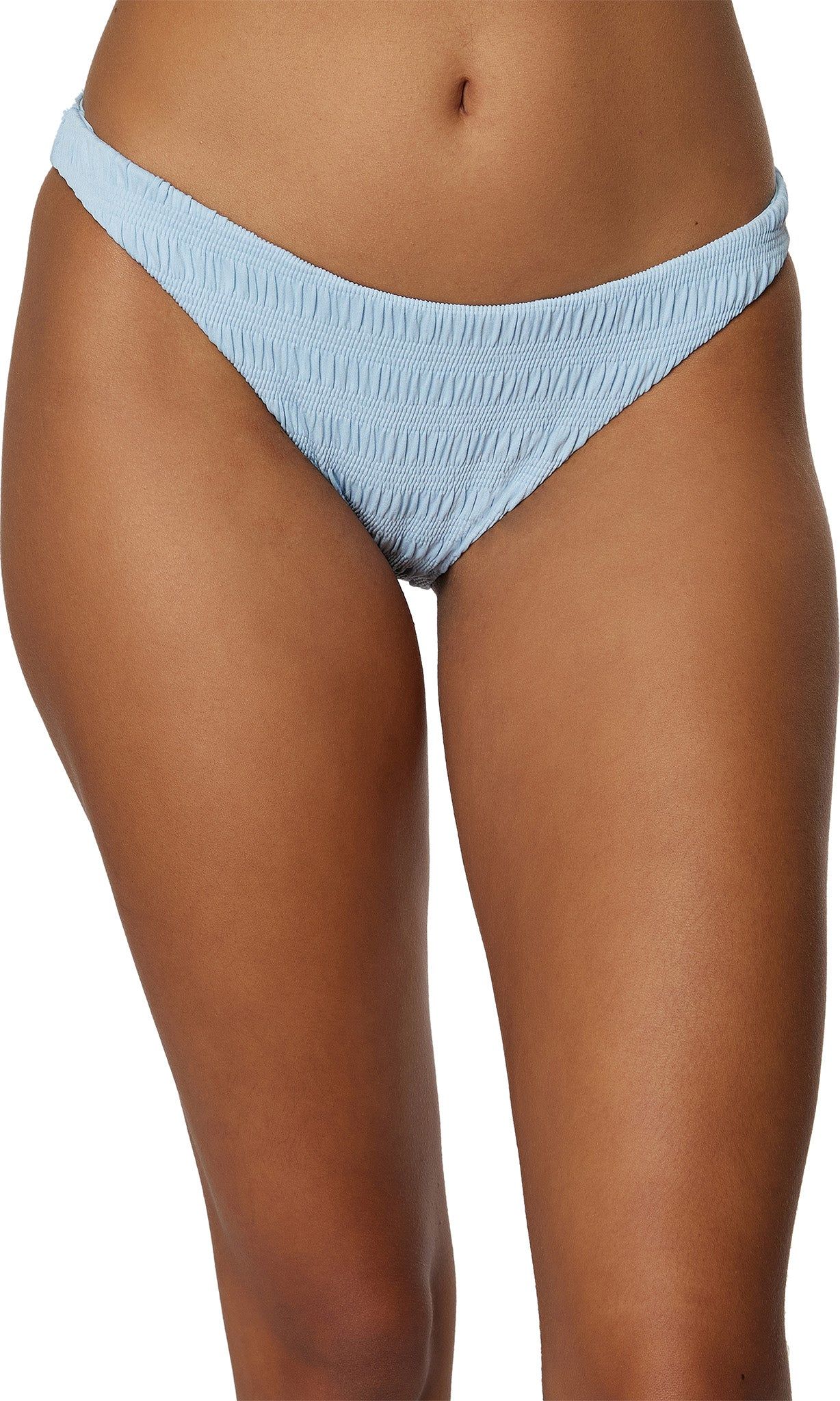 Saltwater Solids Texture Flamenco Swim Bottom - Women's|-|Bas de maillot Saltwater Solids Texture Flamenco - Femme sold by The Last Hunt