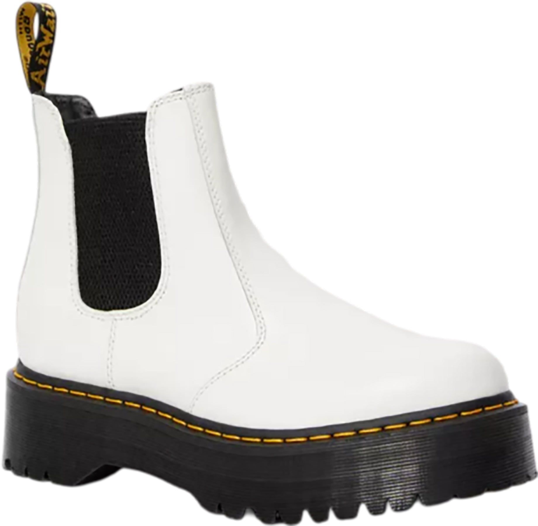 2976 Smooth Leather Platform Chelsea Boots - Unisex|-|Bottes à plateforme en cuir lisse Chelsea 2976 - Unisexe sold by The Last Hunt