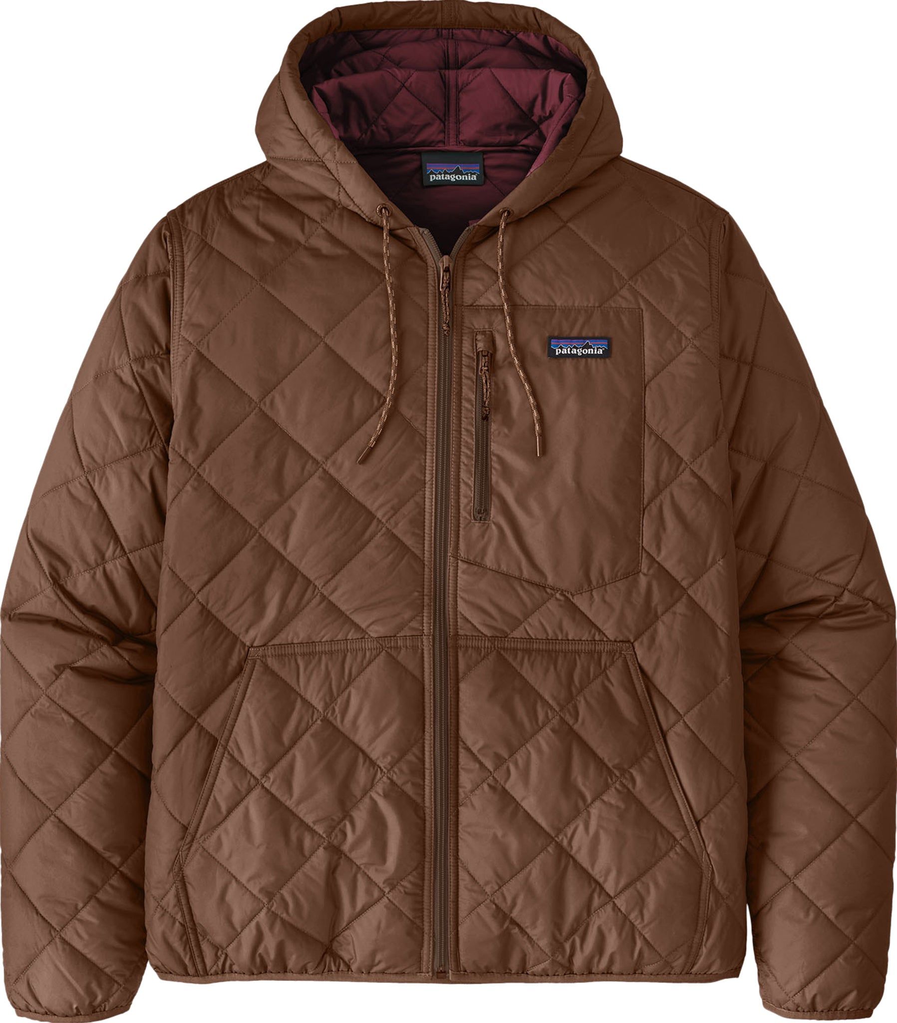 Diamond Quilted Bomber Hoody - Men's|-|Blouson matelassé à capuchon Diamond - Homme sold by The Last Hunt
