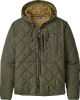 Diamond Quilted Bomber Hoody - Men's|-|Blouson matelassé à capuchon Diamond - Homme sold by The Last Hunt