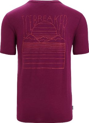 Tech Lite II Short Sleeve Tee Mountain Sunset - Men's|-|T-shirt Tech Lite II Mountain Sunset - Homme sold by The Last Hunt