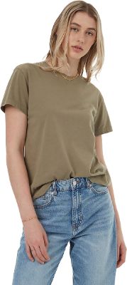 Regenerative Cotton Crew T Shirt - Women's|-|T-shirt col rond en coton Regenerative - Femme sold by The Last Hunt