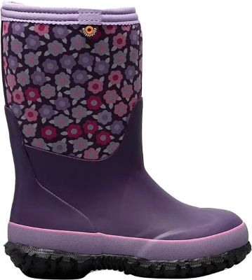 Stomper Flowers Insulated Boots - Youth|-|Bottes isolées Stomper Flowers - Jeune made by Bogs