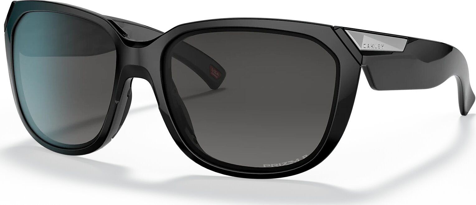 Rev Up Sunglasses - Polished Black - Prizm Grey Gradient Lens|-|Lunettes de soleil Rev Up - Polished Black - Lentilles Prizm Grey Gradient sold by The Last Hunt