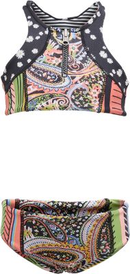 Roman Stripe Basket Bikini Set - Girl's|-|Ensemble de bikini à rayures Roman - Fille sold by The Last Hunt