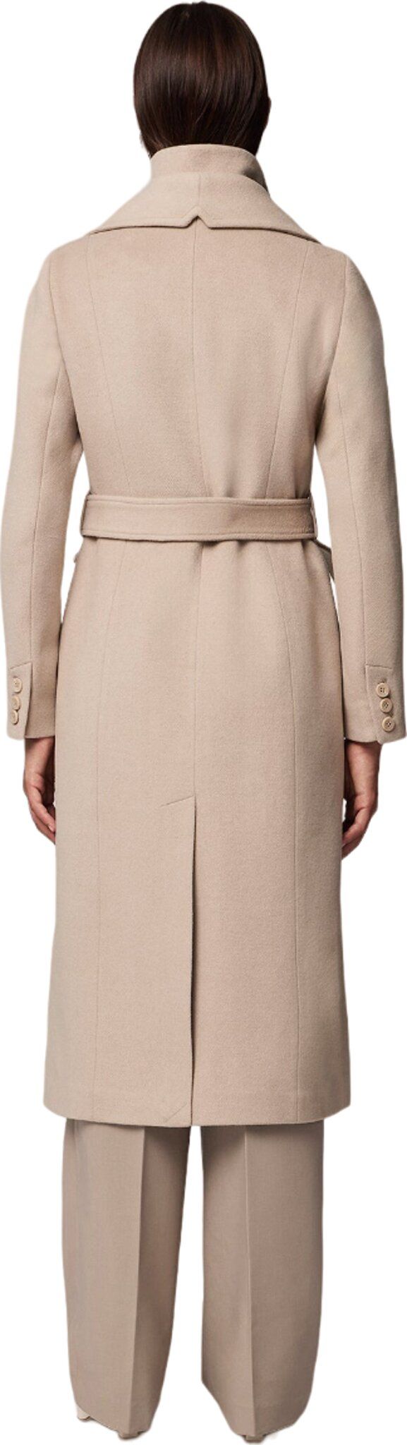 Ilana Slim-Fit Classic Wool Coat with Bib Collar - Women's|-|Manteau ajusté en laine classique avec plastron Ilana - Femme sold by The Last Hunt product image thumbnail 2