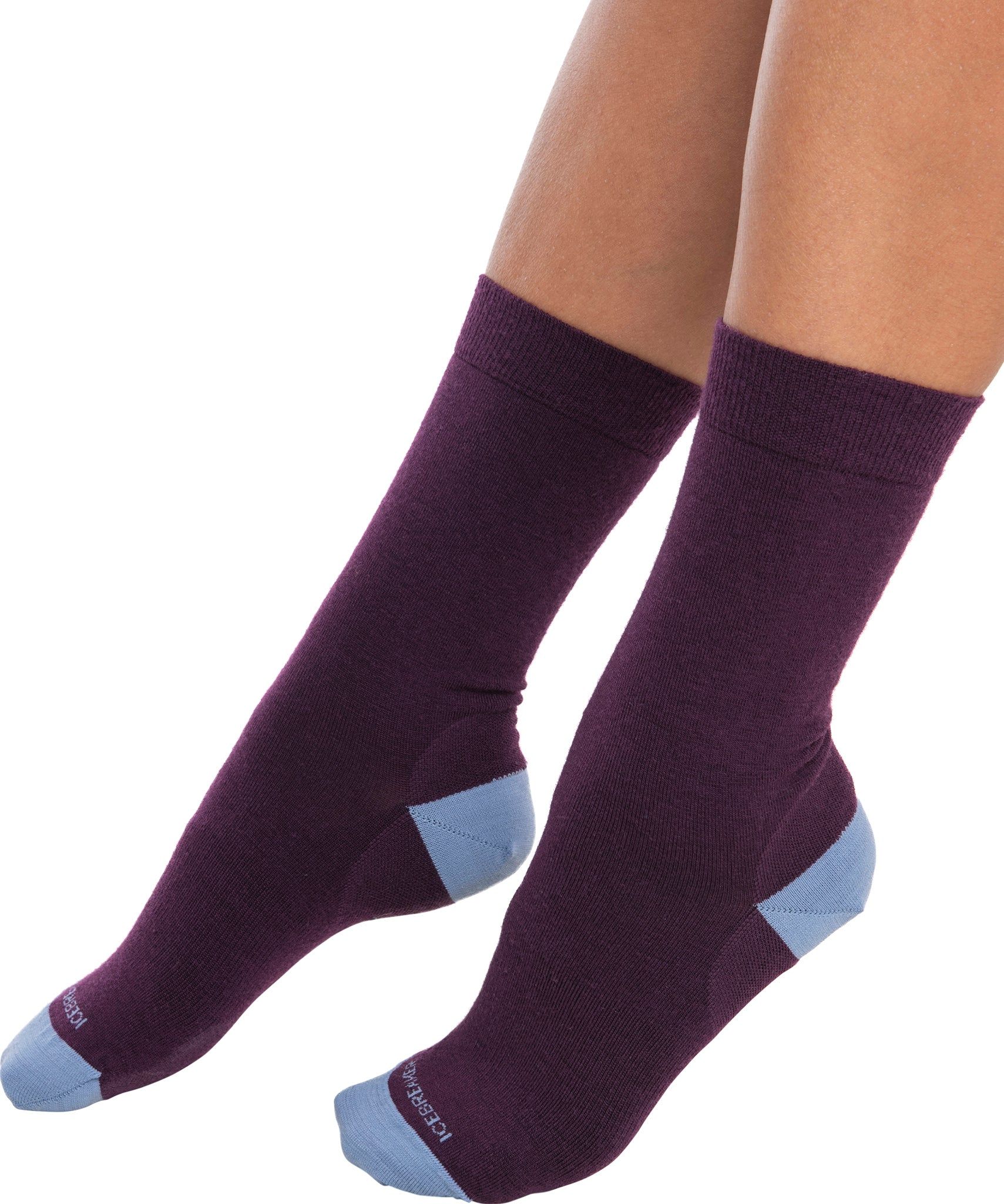 Lifestyle Fine Gauge Crew Socks - Women's|-|Chaussettes mi-mollet Lifestyle Fine Gauge - Femme sold by The Last Hunt product image thumbnail 3